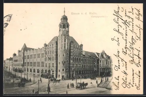 AK Essen a. d. Ruhr, Hauptpostamt