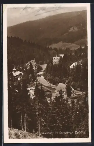 AK Bärenburg im Erzgebirge, Talblick