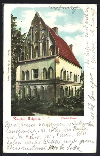 AK Lehnin, Kloster, Königshaus
