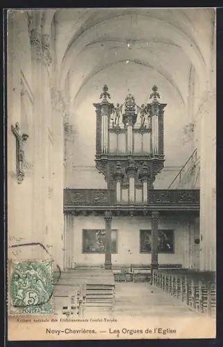AK Novy-Chevrières, Les Orgues de l`Église