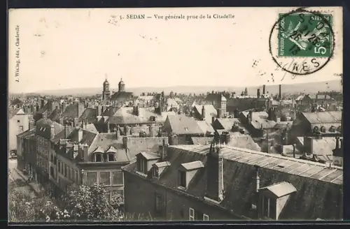 AK Sedan, Vue générale prise de la Citadelle