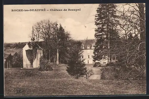 AK Roche-les-Beaupré, Château de Beaupré