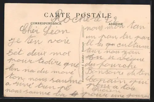 AK Roche-les-Beaupré, Château de Beaupré