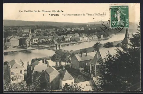 AK Vireux, Vue panoramique de Vireux-Wallerand