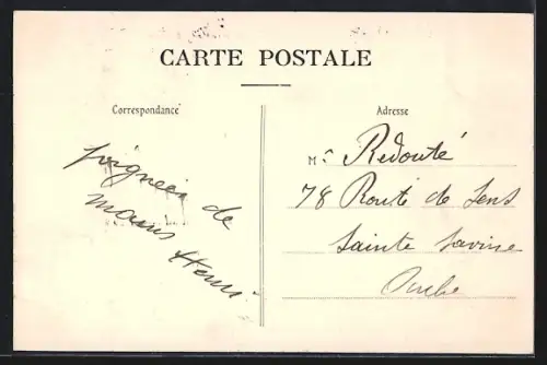 AK Charleville-Moulinet, Verrerie et vue générale de Belair