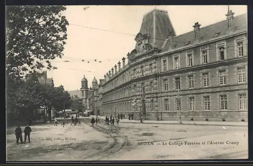 AK Sedan, Le Collège Turenne et l`Avenue Crussy