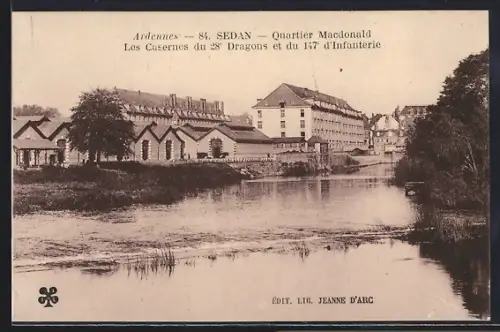AK Sedan, Quartier Macdonald, Casernes du 28e Dragons et du 147e d`Infanterie
