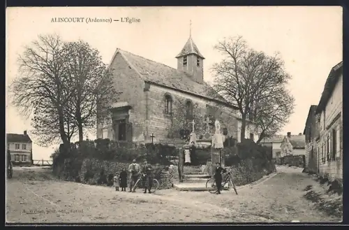 AK Alincourt /Ardennes, L`Église