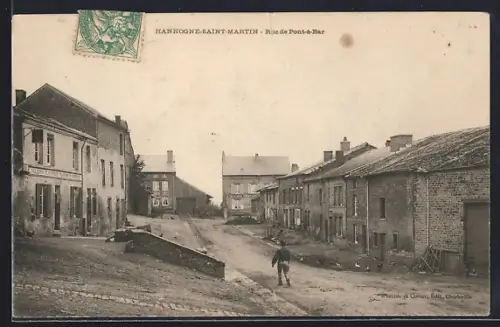 AK Hannogne-Saint-Martin, Rue de Pont-à-Bar