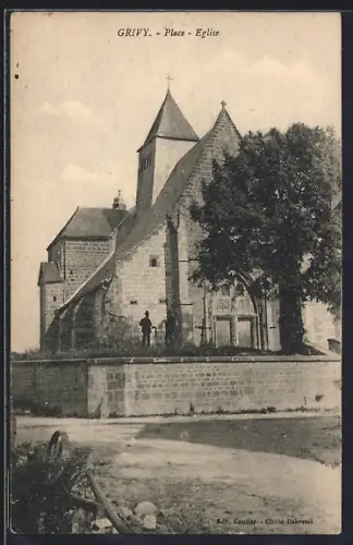 AK Grivy, Place, Église