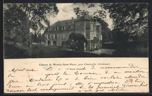 AK Montcy-Saint-Pierre, Château de Montcy-Saint-Pierre près Charleville