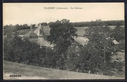 AK Wasigny /Ardennes, Le Château