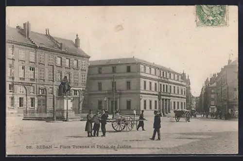 AK Sedan, Place Turenne et Palais de Justice