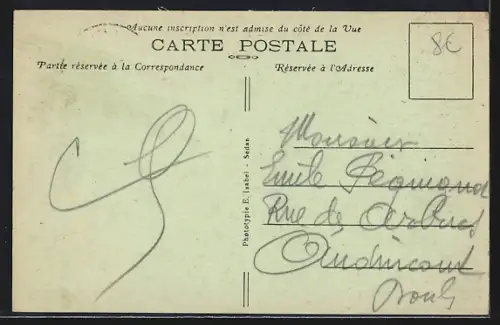 AK Sedan, Les bords de la Meuse au Pont Saint-Vincent