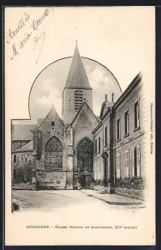 AK Donchery, Église, Choeur et Sanctuaire, XIIe siècle