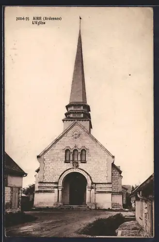 AK Aire /Ardennes, L`église