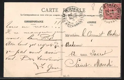 AK Nouzon, Vue générale de la vallée de la Meuse et des usines industrielles