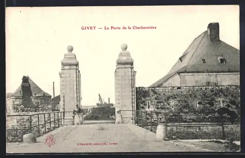 AK Givet, La Porte de la Charbonnière