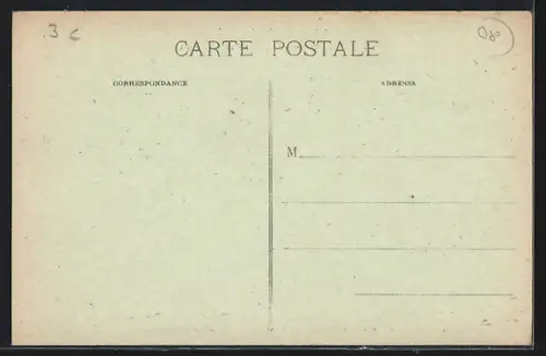 AK Hierges, Vue générale et le Château