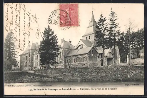 AK Laval-Dieu, L`Église, vue prise de la Semoys