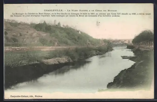 AK Charleville, Le Mont Olympe et le Canal du Moulin