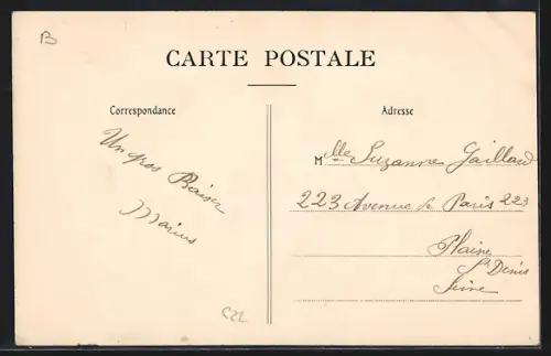 AK Mézières, Casernes du Merbion, Entrée n°2