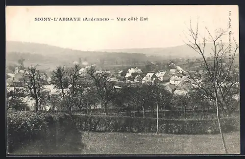 AK Signy-l`Abbaye /Ardennes, Vue côté Est