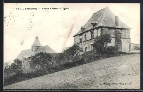 AK Seuil /Ardennes, Ancien Château et Église