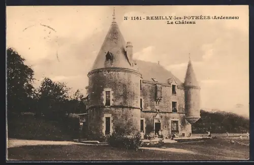 AK Remilly-les-Pothées /Ardennes, Le Château