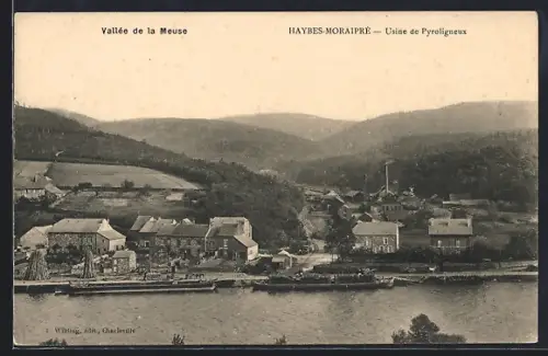AK Haybes-Moraipré, Usine de Pyroligneux dans la vallée de la Meuse