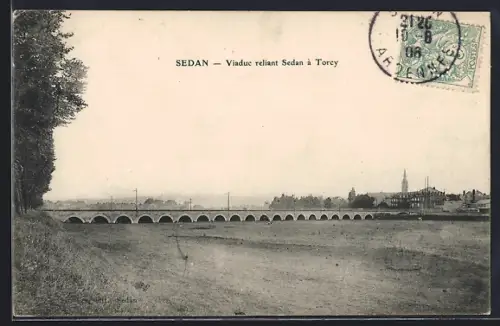 AK Sedan, Viaduc reliant Sedan à Torcy