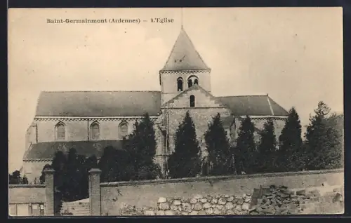 AK Saint-Germaimont /Ardennes, L`Église