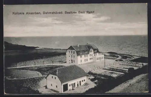 AK Dahmshöved, Kolonie Aksarben, Besitzer Emil Rahlf