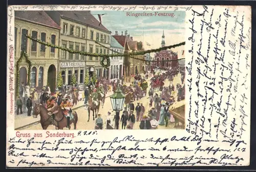 AK Sonderburg, Ringreiten-Festzug