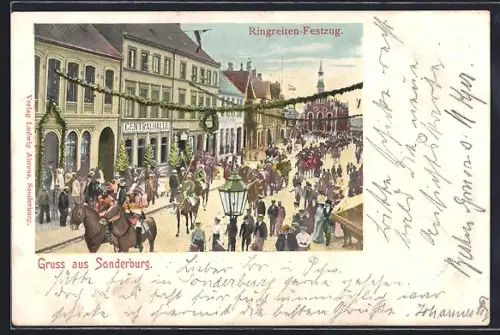 AK Sonderburg, Ringreiten-Festzug