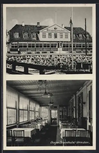 AK Dragør, Strandhotellet ved Havnen, Stradhotel Veranden