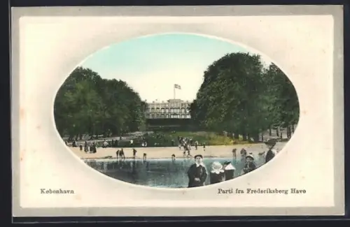 AK Kobenhavn, Parti fra Frederiksborg Have