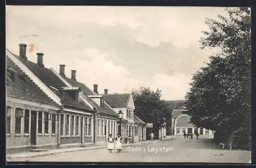 AK Logstor, Gade i Logstor