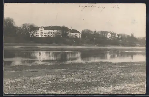 AK Sonderburg, Ortspanorama vom Wasser aus