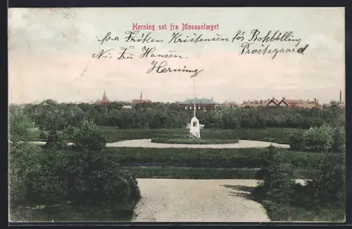 AK Herning, Herning set fra Moseanlaeget