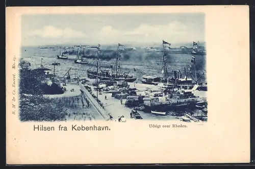 AK Kobenhavn, Rheden, Udsigt over Rheden