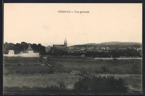 AK Pézenas, Vue générale