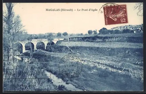 AK Magalas /Hérault, Le Pont d`Agde
