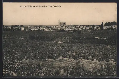 AK Capestang /Hérault, Vue générale