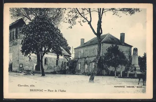 AK Brignac, Place de l`Église