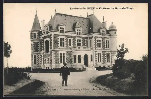 AK Mèze, Château de Gauzals-Pinet