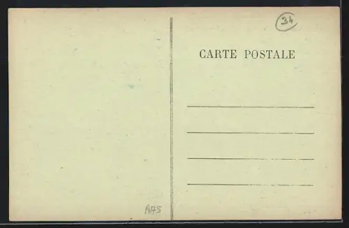 AK Mourèze, Vue générale prise du Sud