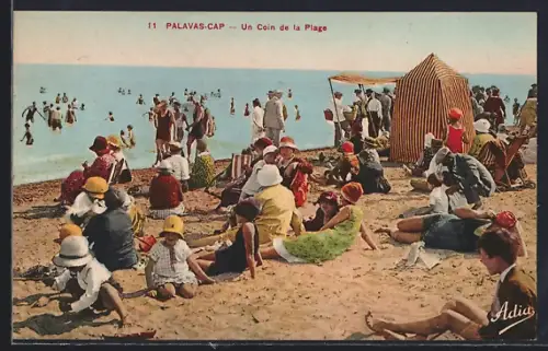 AK Palavas-Cap, Un Coin de la Plage