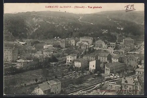 AK Lamalou-les-Bains /Hérault, Vue générale