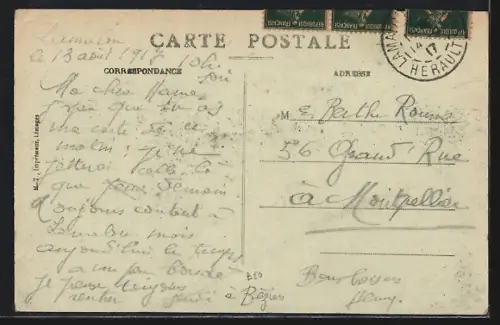 AK Lamalou-les-Bains, Vue Générale